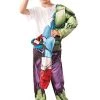 Rubie's Official Marvel Avengers Hulk To Captain America Reversible Deluxe Childs Costume, Kids Superhero Fancy Dress -Rubie's Shop 41ybQEqniCL