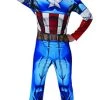 Rubie's Official Marvel Avengers Captain America Classic Adult Costume, Superhero Fancy Dress -Rubie's Shop 41yeP40lUL