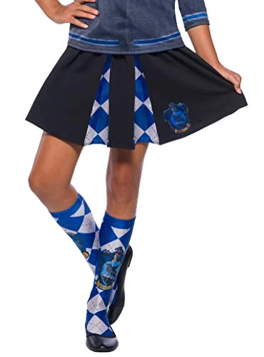 Rubie's Official Harry Potter Ravenclaw Costume Skirt, Childs One Size Approx Age 6-12 Years 3 Rubie's Official Harry Potter Ravenclaw Costume Skirt, Childs One Size Approx Age 6-12 Years