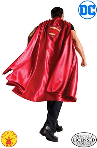 Rubie's Official Adult's Superman Cape Dawn Of Justice - One Size 4 Rubie's Official Adult's Superman Cape Dawn Of Justice - One Size - Image 2