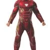 Rubie's Official Marvel Avengers Endgame Iron Man Deluxe Costume, Adult Superhero Fancy Dress -Rubie's Shop 41zHY8Ix59L