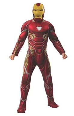 Rubie's Official Marvel Avengers Endgame Iron Man Deluxe Costume, Adult Superhero Fancy Dress