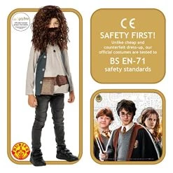 Rubies Official Harry Potter Deluxe Hagrid Child Costume, Kids Fancy Dress -Rubie's Shop 51 mxhfJ9iL