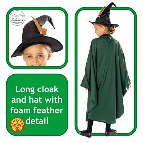 Rubies Official Harry Potter Professor McGonagall Robe, Kids Fancy Dress 4 Rubies Official Harry Potter Professor McGonagall Robe, Kids Fancy Dress - Image 2