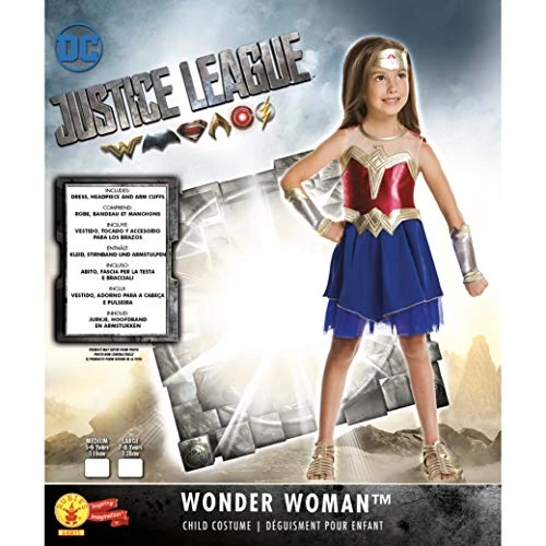 Rubie's Official DC Justice League Wonder Woman, Children Costume 5 Rubie's Official DC Justice League Wonder Woman, Children Costume - Image 3