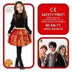 Rubies Official Harry Potter Gryffindor Child Tutu, Kids Fancy Dress, One Size Age 7-10 Years 9 Rubies Official Harry Potter Gryffindor Child Tutu, Kids Fancy Dress, One Size Age 7-10 Years -Rubie's Shop 512DIsDoqoL