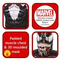 Rubie's Official Disney Marvel Venom, Villian Deluxe Adult Costume -Rubie's Shop 513SvCJu9L