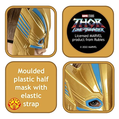 Rubies Official Marvel Thor Love & Thunder Movie, Thor Child Mask 3 Rubies Official Marvel Thor Love & Thunder Movie, Thor Child Mask - Image 2