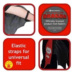 Rubie's Official How To Train Your Dragon - Toothless Dragon, Childs Wings And Mask Set, One Size 3-8 Years -Rubie's Shop 513jRHNWVL