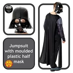 Rubie's Official Star Wars Obi Wan Kenobi Series - Darth Vader Costume, Adult Fancy Dress -Rubie's Shop 513qx3uzkL 1
