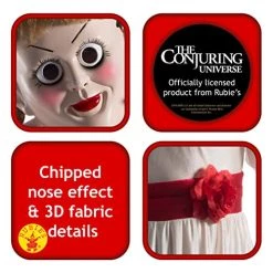 Rubie's Official Annabelle The Conjuring Horror Film Adult Costume, Mens / Ladies 9 Rubie's Official Annabelle The Conjuring Horror Film Adult Costume, Mens / Ladies -Rubie's Shop 513xbk6zYKL