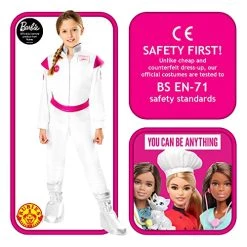 Rubie's Official Barbie Astronaut Child Costume, Kids Fancy Dress 12 Rubie's Official Barbie Astronaut Child Costume, Kids Fancy Dress -Rubie's Shop 5146Enjya4L 1