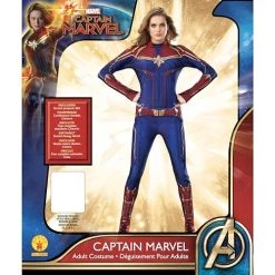 Rubie's Official Captain Marvel Hero Ladies Costume, Adult Fancy Dress -Rubie's Shop 515F fe2bjL