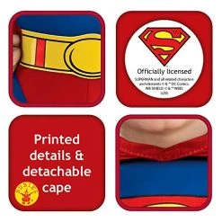 Rubie's Official Superman Child Costume, Kids Fancy Dress -Rubie's Shop 515RNQE1PML 2