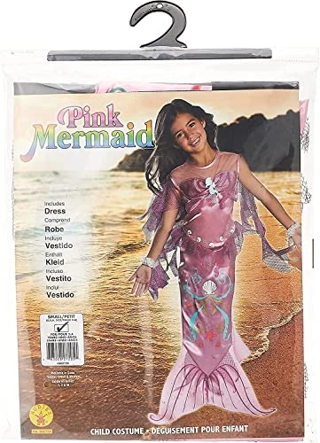 Rubie's 882720TODD Official Pink Mermaid Costume 6 Rubie's 882720TODD Official Pink Mermaid Costume - Image 4