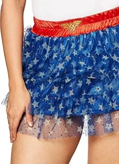 Rubie's Officia DC Superheroes Sequin Ruffled Skirt -Rubie's Shop 517KpWBY4zL