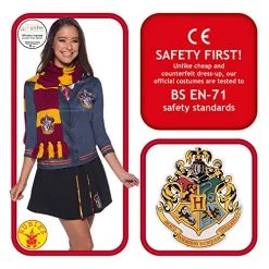 Rubie's Official Harry Potter House Deluxe Scarf, Costume Accessory Adults / Childs One Size -Rubie's Shop 517ys8RM50L