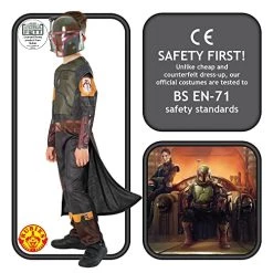 Rubie's Official Star Wars Book Of Boba Fett - Boba Fett Classic Child Costume, Kids Fancy Dress -Rubie's Shop 519KjTKSlVL 3