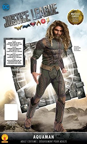 Rubie's Official Adult DC Warner Bros Justice League Aquaman Costume 7 Rubie's Official Adult DC Warner Bros Justice League Aquaman Costume - Image 5