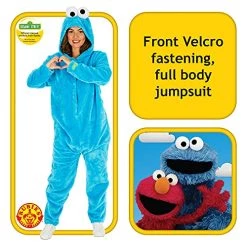 Rubies Official Sesame Street Adult Cookie Monster Costume -Rubie's Shop 51CkHs6D5TL