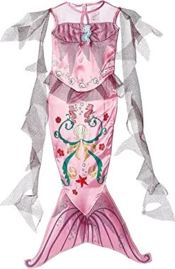 Rubie's 882720TODD Official Pink Mermaid Costume 9 Rubie's 882720TODD Official Pink Mermaid Costume -Rubie's Shop 51DaJMxjQGL