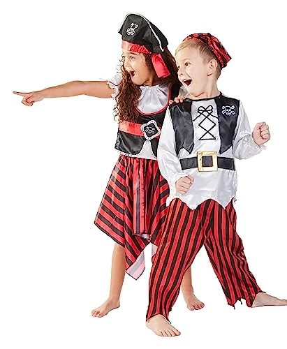 Rubie's Official Raggy Pirate Boy Costume, Kids Fancy Dress 7 Rubie's Official Raggy Pirate Boy Costume, Kids Fancy Dress - Image 5