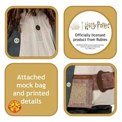 Rubies Official Harry Potter Deluxe Hagrid Child Costume, Kids Fancy Dress -Rubie's Shop 51EdV ltaAL