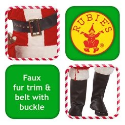 Rubie's Velour Santa Suit With Beard And Wig -Rubie's Shop 51EnprRcUL
