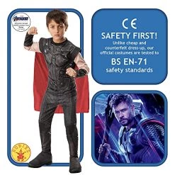 Rubie's Official Marvel Avengers Endgame Thor Classic Childs Costume, Kids Superhero Fancy Dress -Rubie's Shop 51F4DcICLSS