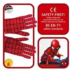 Rubie's Kind Spider-Man Handschuhe 8 Rubie's Kind Spider-Man Handschuhe -Rubie's Shop 51FdkMKyNBL