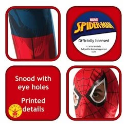 Rubie's Official Marvel Spider-Man Classic Adult Costume, Superhero Fancy Dress -Rubie's Shop 51FkLqlJPL