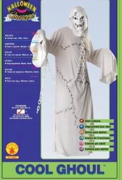 Rubie's Official Cool Ghost Halloween Childs Costume -Rubie's Shop 51G5ckK tiL
