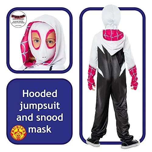 Rubie's Official Spider Gwen Girls Child Costume 4 Rubie's Official Spider Gwen Girls Child Costume - Image 2