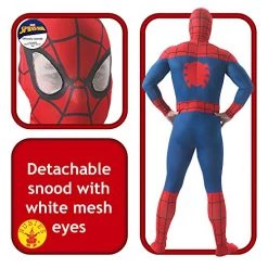 Rubie's Official Marvel Spider-Man Adult Costume, Superhero Fancy Dress -Rubie's Shop 51Glgxmt5BL
