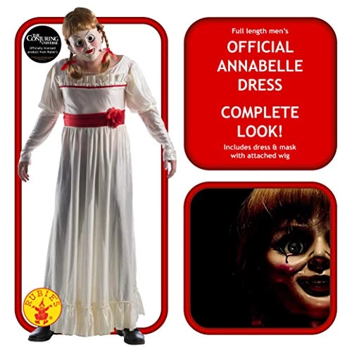 Rubie's Official Annabelle The Conjuring Horror Film Adult Costume, Mens / Ladies 4 Rubie's Official Annabelle The Conjuring Horror Film Adult Costume, Mens / Ladies - Image 2