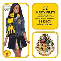 Rubie's Official Harry Potter House Deluxe Scarf, Costume Accessory Adults / Childs One Size -Rubie's Shop 51GxcgvyK7L