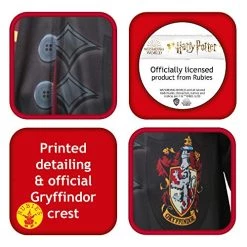 Rubie's Official Harry Potter Gryffindor Printed Classic Robe, Childs Costume -Rubie's Shop 51IJNP7C52L 1