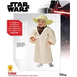 Rubie's Official Disney Star Wars Baby Yoda Costume, Kids Fancy Dress -Rubie's Shop 51IpunUK6aL 1