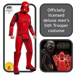 Rubie's Official Disney Star Wars Ep 9 Red Stormtrooper Deluxe Men's Costume, Adult Fancy Dress 7 Rubie's Official Disney Star Wars Ep 9 Red Stormtrooper Deluxe Men's Costume, Adult Fancy Dress -Rubie's Shop 51J8c4eCirS