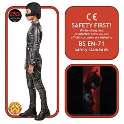 Rubie's 702990M Girl's Dc - The Batman Selina Kyle Costume CATWOMEN Movie Kids, Shown, Medium -Rubie's Shop 51JLQlG1HRL