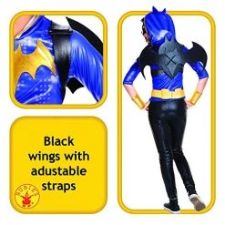 Rubie's Official DC Super Hero Girl's Batgirl Deluxe Costume, Kids Fancy Dress -Rubie's Shop 51KSygzqkFL