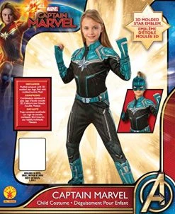 Rubie's Official Marvel, Captain Marvel Kree Suit Deluxe Childs Costume, Kids Superhero Fancy Dress 8 Rubie's Official Marvel, Captain Marvel Kree Suit Deluxe Childs Costume, Kids Superhero Fancy Dress -Rubie's Shop 51LBcIUL3GL 1