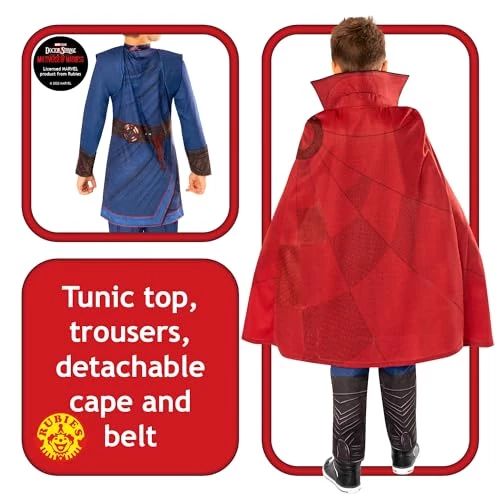 Rubies Official Marvel Dr Strange In The Multiverse Of Madness Dr Strange Deluxe Child Costume, Kids Fancy Dress 3 Rubies Official Marvel Dr Strange In The Multiverse Of Madness Dr Strange Deluxe Child Costume, Kids Fancy Dress - Image 2