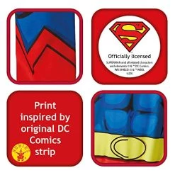 Rubie's Official DC Comics Superman Boys Fancy Dress, Kids Superhero Comic Book Style 10 Rubie's Official DC Comics Superman Boys Fancy Dress, Kids Superhero Comic Book Style -Rubie's Shop 51LjV9rGxiL 1