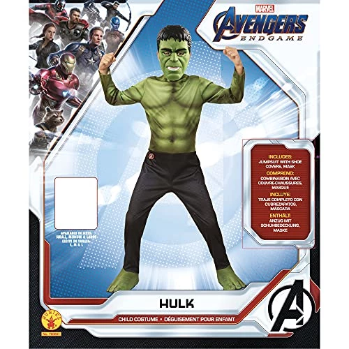Rubie's Official Marvel Avengers Endgame Hulk Classic Childs Costume, Kids Superhero Fancy Dress 6 Rubie's Official Marvel Avengers Endgame Hulk Classic Childs Costume, Kids Superhero Fancy Dress - Image 4