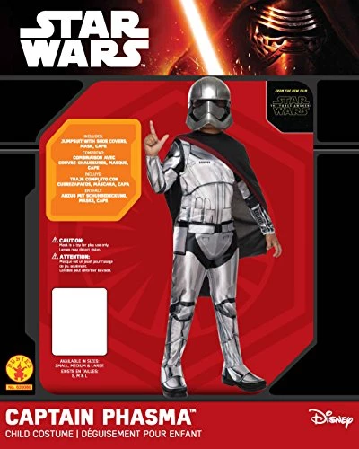 Rubie's Official Disney Star Wars Captain Phasma Child Costume, Kids Fancy Dress 4 Rubie's Official Disney Star Wars Captain Phasma Child Costume, Kids Fancy Dress - Image 2