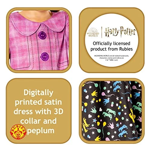 Rubies Official Harry Potter Luna Lovegood Child Costume, Book Day Kids Fancy Dress 6 Rubies Official Harry Potter Luna Lovegood Child Costume, Book Day Kids Fancy Dress - Image 4