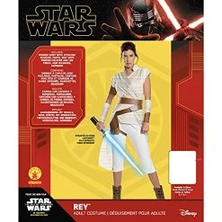 Rubie's Official Disney Star Wars Ep 9 Rey Deluxe Ladies Costume, Adult Fancy Dress -Rubie's Shop 51PBoyTmFeS 2