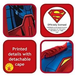 Rubie's Official DC Comics Superman Boys Costume Outfit, Kids Fancy Dress Super Hero -Rubie's Shop 51PbHdBG9EL