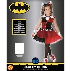 Super Villains Harley Quinn Girl's Costume 13 Super Villains Harley Quinn Girl's Costume -Rubie's Shop 51PtV8qwumL